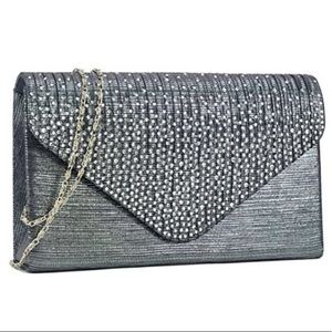 Women envelope clutch handbag